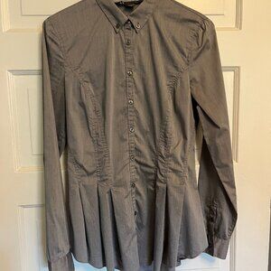 Vintage A/X Armani Exchange Blouse with Peplum Size M